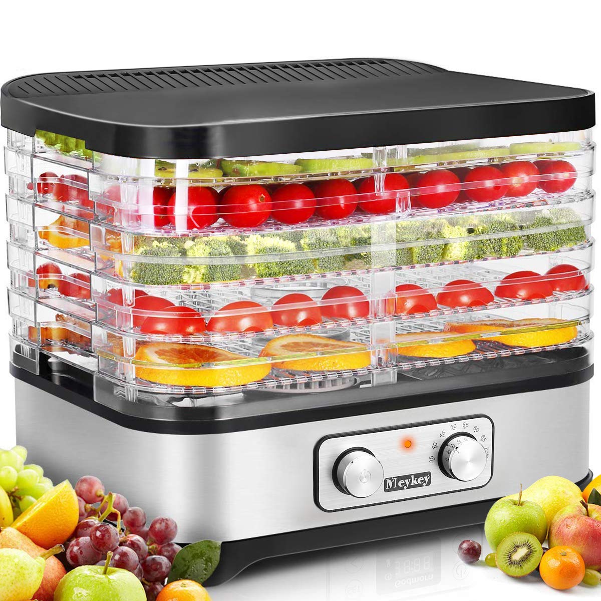 10 Layer Touch Panel Food Drying Machine For Fruit, Absorbent