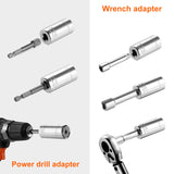 COOCHEER Universal Socket 6Pcs Multi-Function Socket Wrench Set